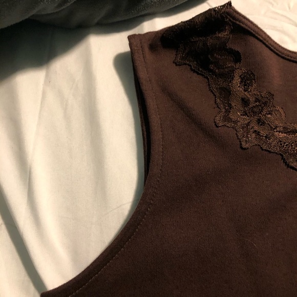 Adult brown tank top - Picture 3 of 6